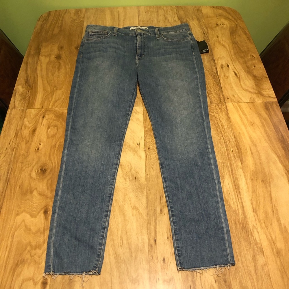 3/$55 NWT Joe’s Blue Denim Skinny Ankle Raw Hem Stretch Jeans Men’s Size 32x28.5